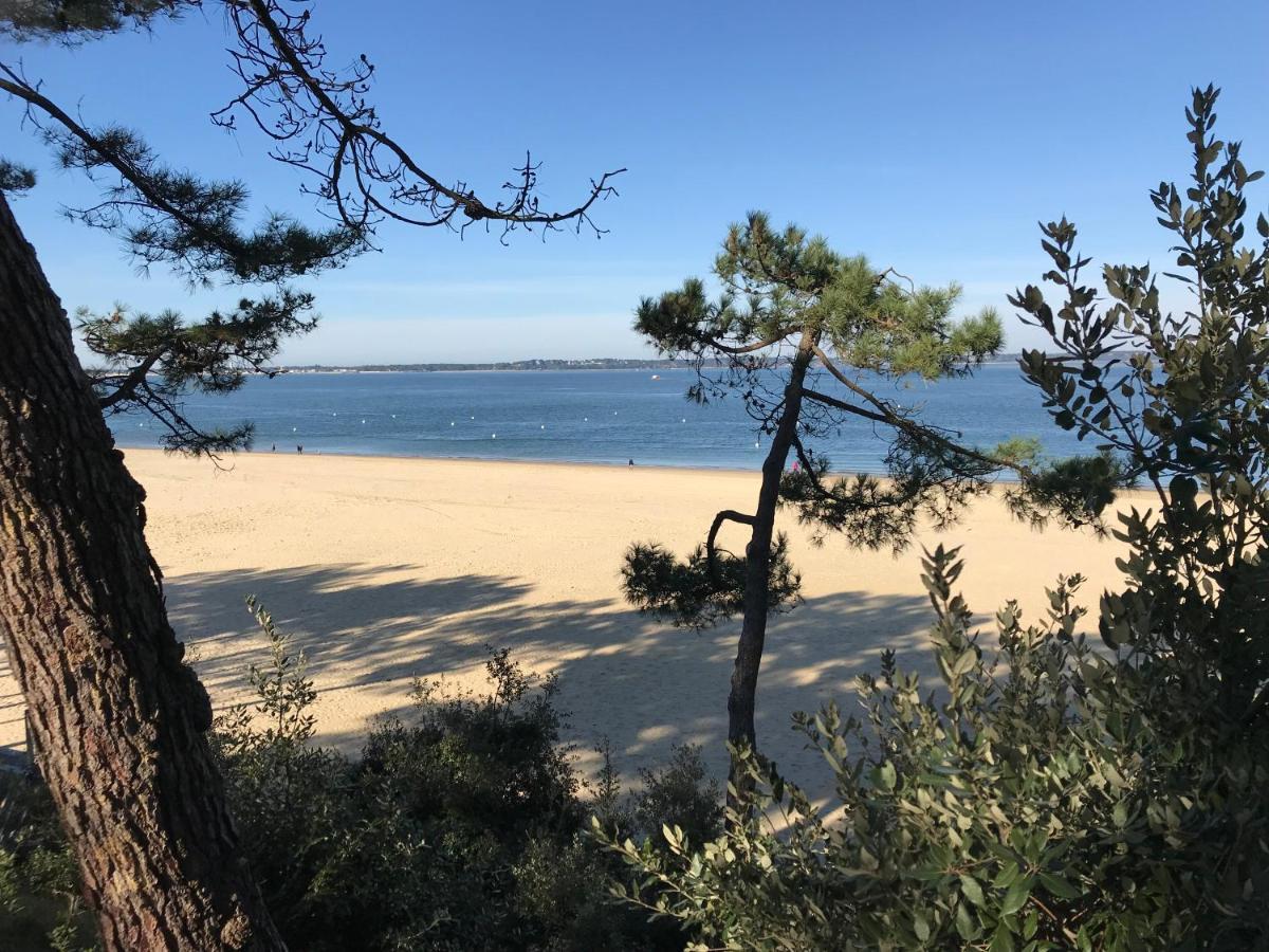 Appartement Les Pieds Dans L Eau Acces Direct Plage Pereire, Parking Gratuit ,Wifi Arcachon Eksteriør billede